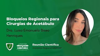 Bloqueios Regionais para Cirurgias de Acetábulo [upl. by Analli]