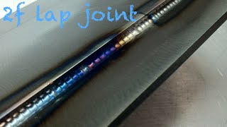 How to Tig Weld a 2F Lap Joint [upl. by Eiznyl193]