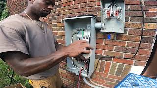 Electrician On A Mission 24kw Generac Generator with 200 transfer switch [upl. by Nester]