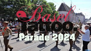 Basel Tattoo Parade 2024 [upl. by Lramaj]