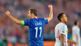 Darijo Srna THE ETERNAL CAPTAIN  Goals and skills [upl. by Ordep589]