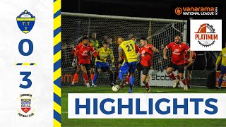 HIGHLIGHTS  Warrington Town 03 Tamworth [upl. by Omrelliug]