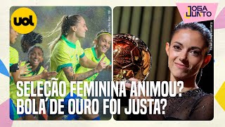 🔴 SELEÇÃO BRASILEIRA ANIMOU CONTRA A COLÔMBIA BOLA DE OURO FOI JUSTA SEMIS DO PAULISTÃO [upl. by Ronoc]