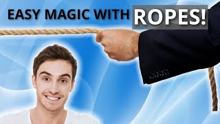 Rope Magic Tricks You Can Do Ring on Rope ropemagictrick easymagictrick magictricksforkids [upl. by Capp]