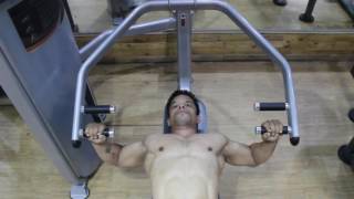 How to do Machine Flat Bench Press  Chest press workout [upl. by Arlina]