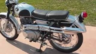 Honda 305 Scrambler CL77 Restoration [upl. by Anirtek70]