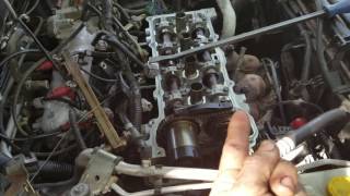 18 Nissan Sentra timing chain trick without removing timing cover [upl. by Osber]