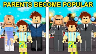 Parents Became Popular In Roblox Brookhaven [upl. by Beker]