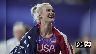 Oklahoma Sports Spotlight Olympic gold silver medalist Katie Moon moves to Tulsa [upl. by Aremihc]