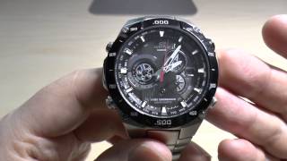 Casio Edifice Wave Ceptor EQWM1100DB1AER review [upl. by Arlie]