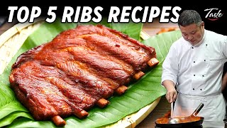 FallOffTheBone  TOP 5 Ribs Recipes From Master Chef John [upl. by Piers]