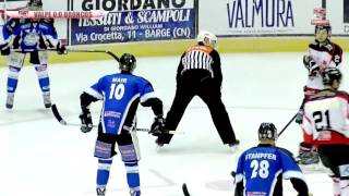 Hockey Ghiaccio 2a giornata Serie A H C Valpellice Broncos Vipiteno 24 09 2015 [upl. by Anilrahc]