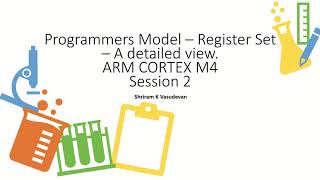 2 ARM Cortex M4 Register  Programmers Model  A Detailed Analysis [upl. by Pacheco]