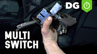 How To Install Replace Turn Signal Wiper Switch  3rd Gen Dodge Ram [upl. by Amees456]