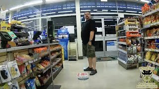 Arizona Shopkeeper Trespasses Patron Before Pepper Spraying Him [upl. by Shanahan]