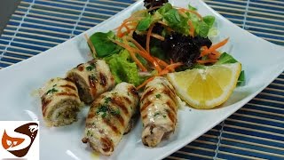 Involtini di pesce spada alla siciliana  secondi piatti di pesce sicilian stuffed swordfish rolls [upl. by Dareg]