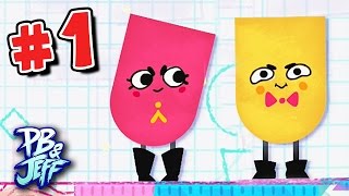 Snipperclips Gameplay  Nintendo Switch Part 1 [upl. by Eedoj]