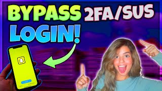 How to BYPASS Snapchat 2FASuspicious Login EASY METHOD [upl. by Chari]