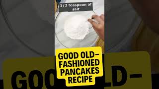 Simple Old Fashioned Pancakes Recipe [upl. by Ama122]