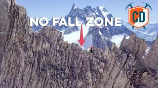 3 OUTRAGEOUS Alpine ClimbsThat EXPOSURE  Climbing Daily Ep1664 [upl. by Gardiner714]