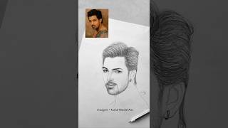 Drawing harshvardhanrane from sanamterikasam artshorts freehandart art sketch [upl. by Hedvah]