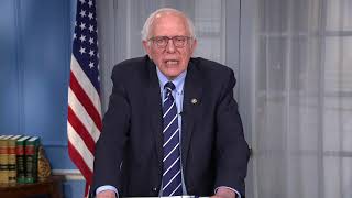 Sen Sanders Responds to Trumps Congressional Address [upl. by Naloj348]