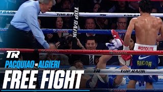 Manny Pacquiao Drops Algieri 6 Times in 1 Fight  Manny Pacquiao vs Chris Algieri  FREE FIGHT [upl. by Ejrog918]