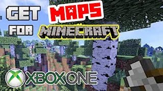 How to add maps on Minecraft XBOX ONE 12 [upl. by Aikel872]