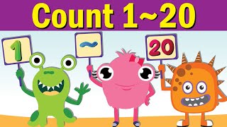 Lets Count 120  Number Song 120 for Children  Fun Kids English [upl. by Kelcy]