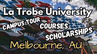 La Trobe University campus tour Melbourne Australia 4K [upl. by Arayk]