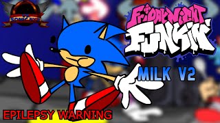 MILK v2  Sonicexe v25 Canceled  Friday Night Funkin [upl. by Novaj869]