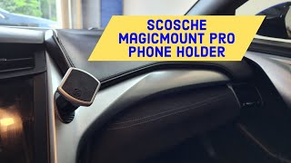 Scosche MagicMount Pro Magnetic Phone Holder [upl. by Orelu]