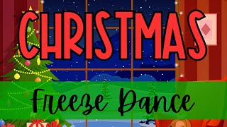 Christmas Freeze Dance [upl. by Kamin]