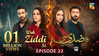 Woh Ziddi Si  Episode 22  16th Nov 2024  Aina Asif amp Shazeal Shaukat  SIA BEAUTY CREAM  HUM TV [upl. by Reed929]