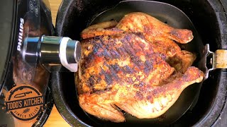 How to Cook a Whole Chicken in an Air Fryer [upl. by Aehtla140]