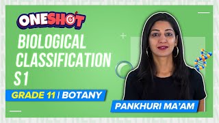 Biological Classification Class 11 Biology One Shot amp Mind Maps L 1  NEET Botany  Pankhuri maam [upl. by Deeraf]