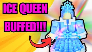 ICE QUEEN Had a Massive BUFF in Pixel Tower Defense Roblox [upl. by Shaffert181]