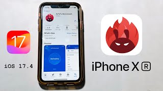 iPhone Xr  Antutu Benchmark test End 2024 [upl. by Ecnal]