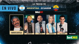 Copa América EN VIVO La previa de Argentina  Ecuador por Cracks Argentina [upl. by Yrakcaz]