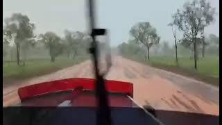 Kenworth T909 Road Train Wet Season Western NT [upl. by Aissat979]