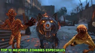 TOP 10 quotLOS MEJORES ZOMBIES ESPECIALES DE CALL OF DUTY ZOMBIESquot SOLO TREYARCH [upl. by Plante353]