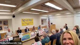 Malibu City Council Candidate Forum Sept 18 2024 [upl. by Atiloj]