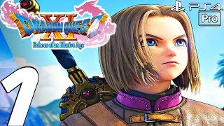 DRAGON QUEST XI  English Walkthrough Part 1  Prologue Full Game PS4 PRO [upl. by Estey]