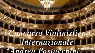 XXVI Concorso Violinistico Internazionale quotAndrea Postacchiniquot 25 maggio 2019 [upl. by Yesnikcm150]