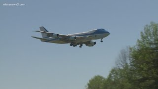 Why does Air Force One visit PTI Airport in Greensboro so much [upl. by Lael]