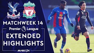 Crystal Palace v Liverpool  PREMIER LEAGUE HIGHLIGHTS  12192020  NBC Sports [upl. by Eloisa]