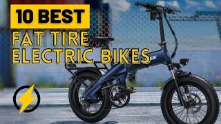 10 Best Fat Tire Electric Bikes 2021 [upl. by Mellette]