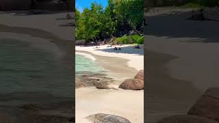 Anse Lazio Hidden Place 😉La Playa 🏖️ más fotografiada del mundo 🌍 playa seychelles beach [upl. by Hogle754]