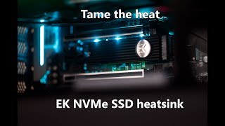 EK M2 NVMe SSD Heatsink review [upl. by Ophelie]