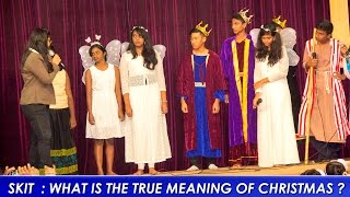 Christian skit drama Comedy  what is the true meaning of Christmas [upl. by Giulietta]